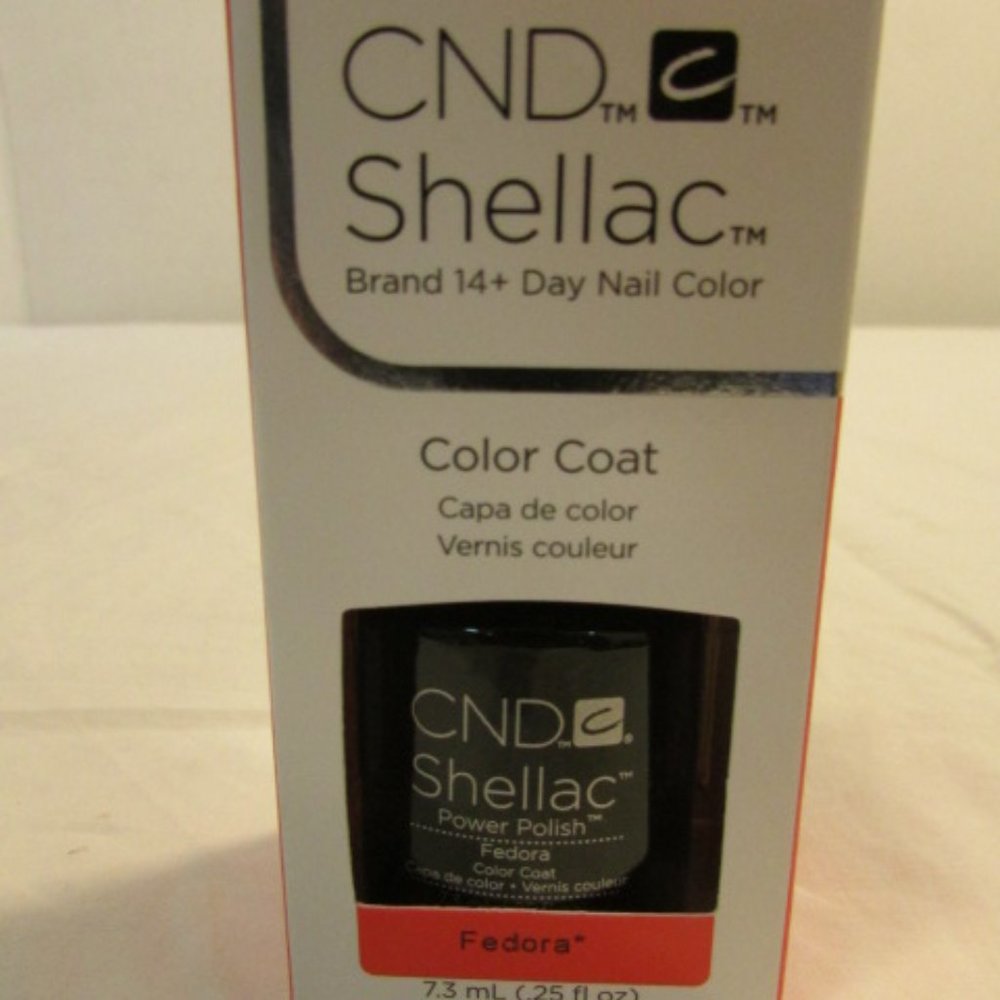 CND Shellac Brand Color Coat “Fedora” .25 oz - Picture 2 of 5